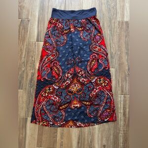 VENUS Paisley Maxi skirt